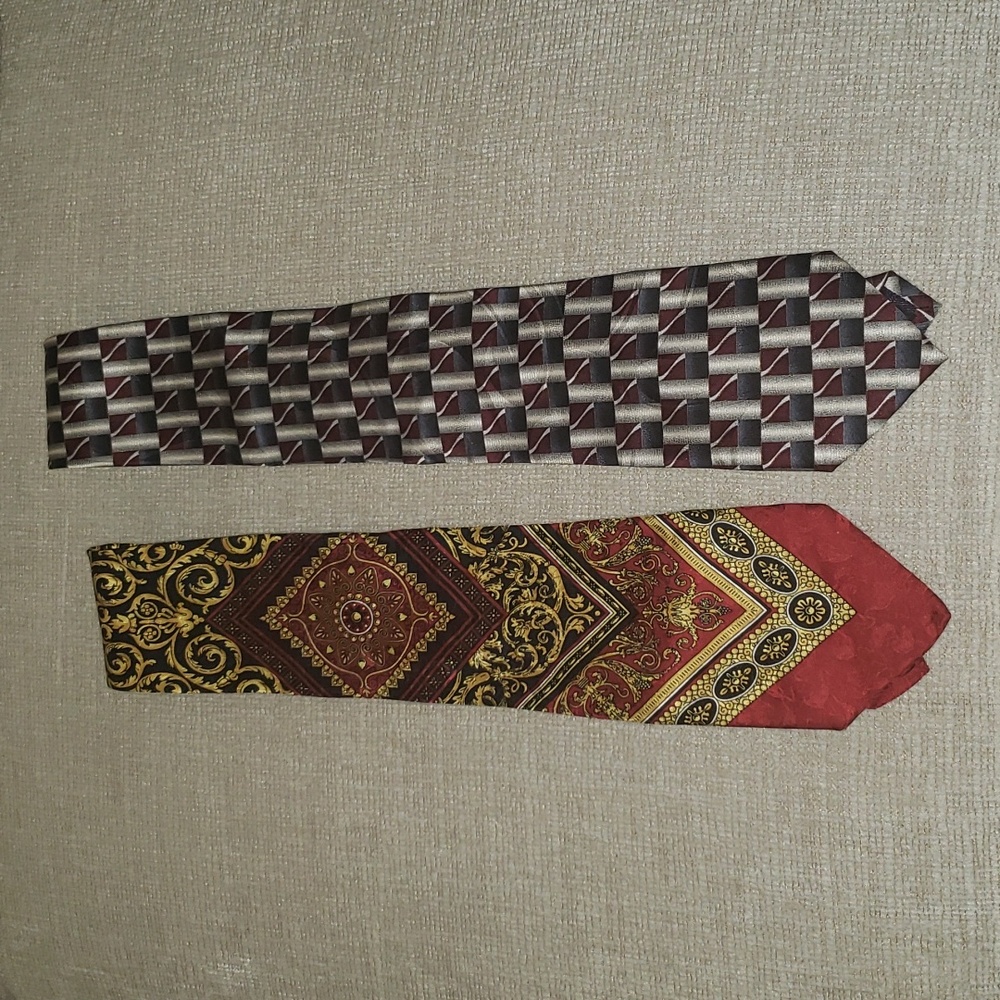 3/$25 🔵 * 2 Men Ties - Silk 🥳
